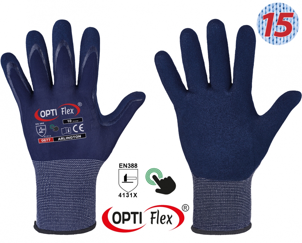 pics/Feldtmann 2016/Handschutz/optiflex/optiflex-0677-arlington-polyamid-nitrilschaum-handschuhe-blauen388-4131x-15g-03.jpg